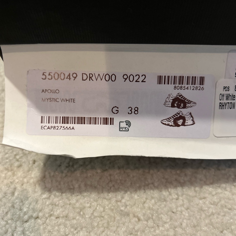 Gucci Rhyton printed sneak size 38 - Picture 10 of 11